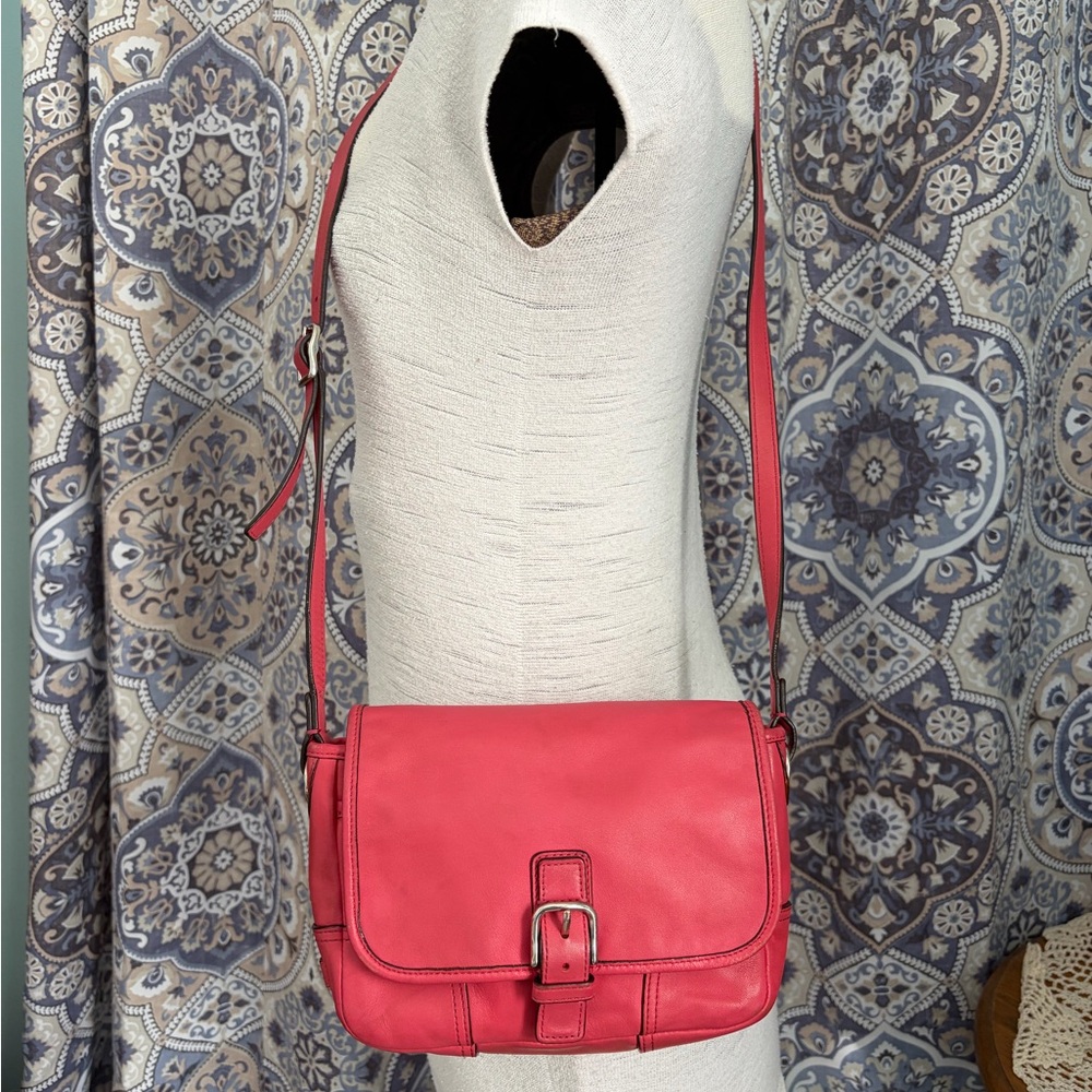 Pink Coach Hadley Crossbody Bag - F29763